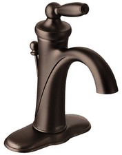 Moen 6600ORB Brantford Single Handle Bathroom Faucet, Oil Rubbed Bronze