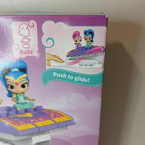 Mega Bloks Shimmer and Shine Magic Genie Carpet Set 19 Pcs Nickelodeon New - Picture 3 of 19