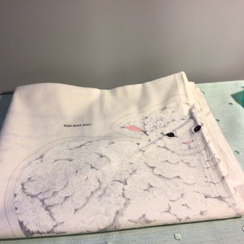 VTG Cranston Fabric Keepsake Crafts Country Lambs Cut and Sew Plush Pillows - Picture 16 of 16
