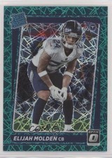 2021 Panini Donruss Optic Rated Rookie Green Velocity Prizm Elijah Molden 0f72