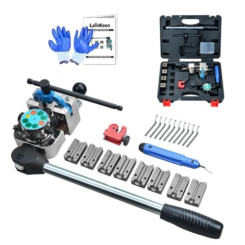  Professional Brake Tube Line Flaring Tool Set, Single, Bubble, 45 Degree