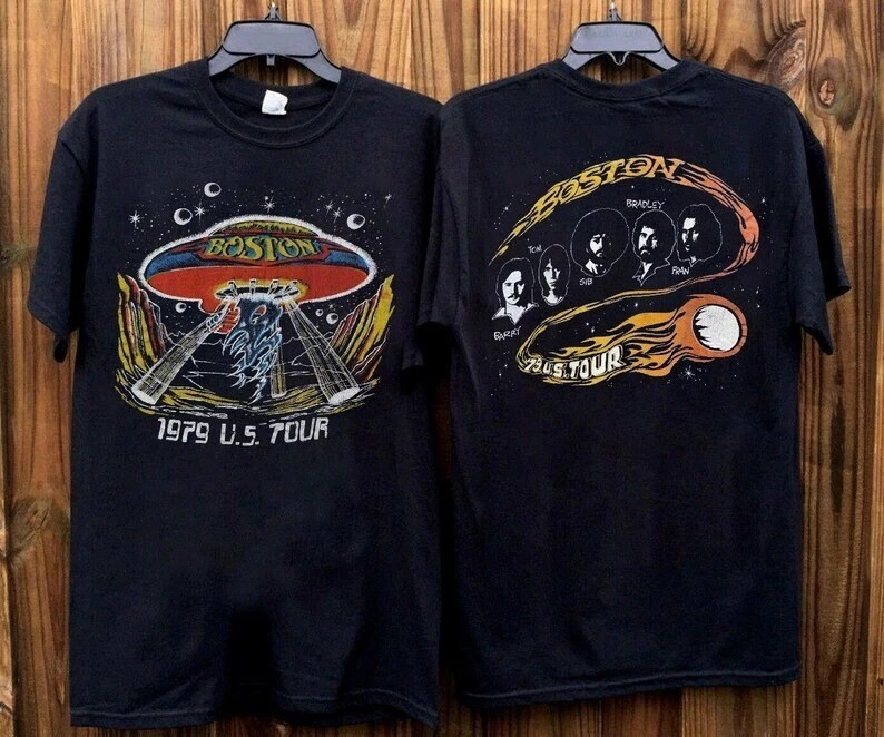 Boston 1979 U.S. Tour T-Shirt, Boston Band T-Shirt, Boston Tour '79 T-Shirt
