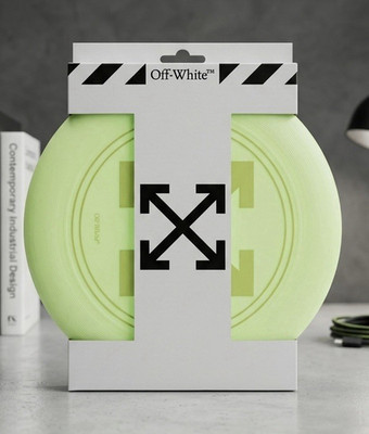 Authentic Off-White c/o Virgil Abloh Flying Disc Frisbee   Brand New