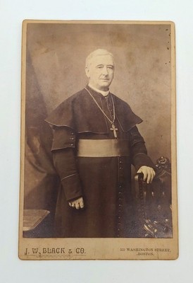 Archbishop John Joseph Williams Boston 1800s Photo Roman Catholic Church Antique