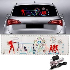 Sound Music Activate Sensor Car Auto Sticker Led Light Equalizer Glow Led Lig...