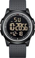 Ultra-Thin Minimalist Sports Waterproof Digital Watches Men with for