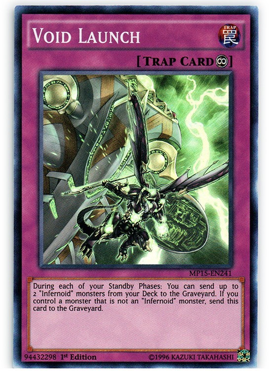 Void Launch MP15-EN241 Super Rare 1st Edition Lightly Played