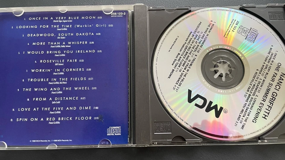 Nanci Griffith 💿 ONE FAIR SUMMER EVENING CD - Bild 2 von 3