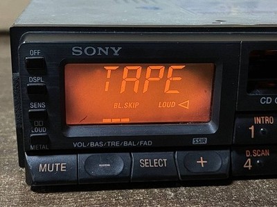 Sony XR-777mk2 1DIN Cassette Deck Player Working | eBay