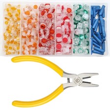 260 PCS Data Phone Wire Butt Splice Ports UY/UR/UB/K5/B Waterproof Connector