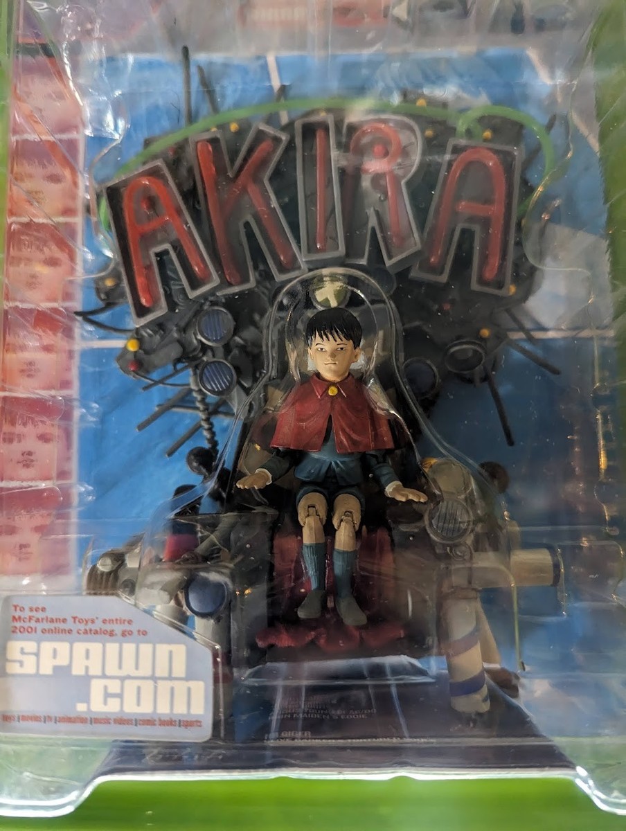 Akira & Throne Action Figure NIB 2001 Anime Manga McFarlane Toys