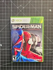 Xbox 360 Spider-Man Shattered Dimensions Case - NO Game NO Manual