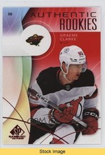 2024 Upper Deck SP Game Used Authentic Rookies Red Graeme Clarke #267 READ 5x5