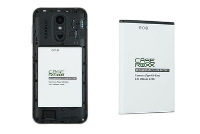 caseroxx Smartphone-Handy Li Ion-Akku für Emporia Smart 3 Mini / Smart 4 / Super