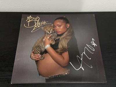 Latto Big Mama Main Cover Tan/Cream Vinyl w/ Signed Cover LP Record BRAND NEW