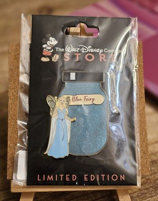 Disney Pin Color Shades Of Magic Blue Fairy Pinocchio