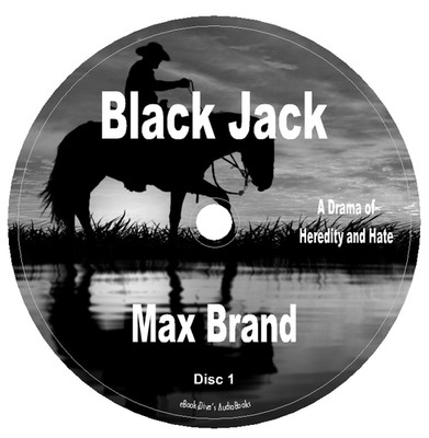 Black Jack Max Brand Western Audiobook in 7 Audio CDs 