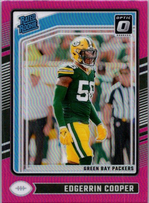 2024 Donruss Optic #231 Edgerrin Cooper Pink