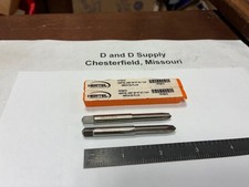 Lot of 2, Hertel K007284A, M5x.8,  Spiral Point, STI, Plug Taps, 2FL, HSS, USA