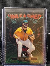 Tommy White 2025 Donruss Unleashed Green Laser - A's