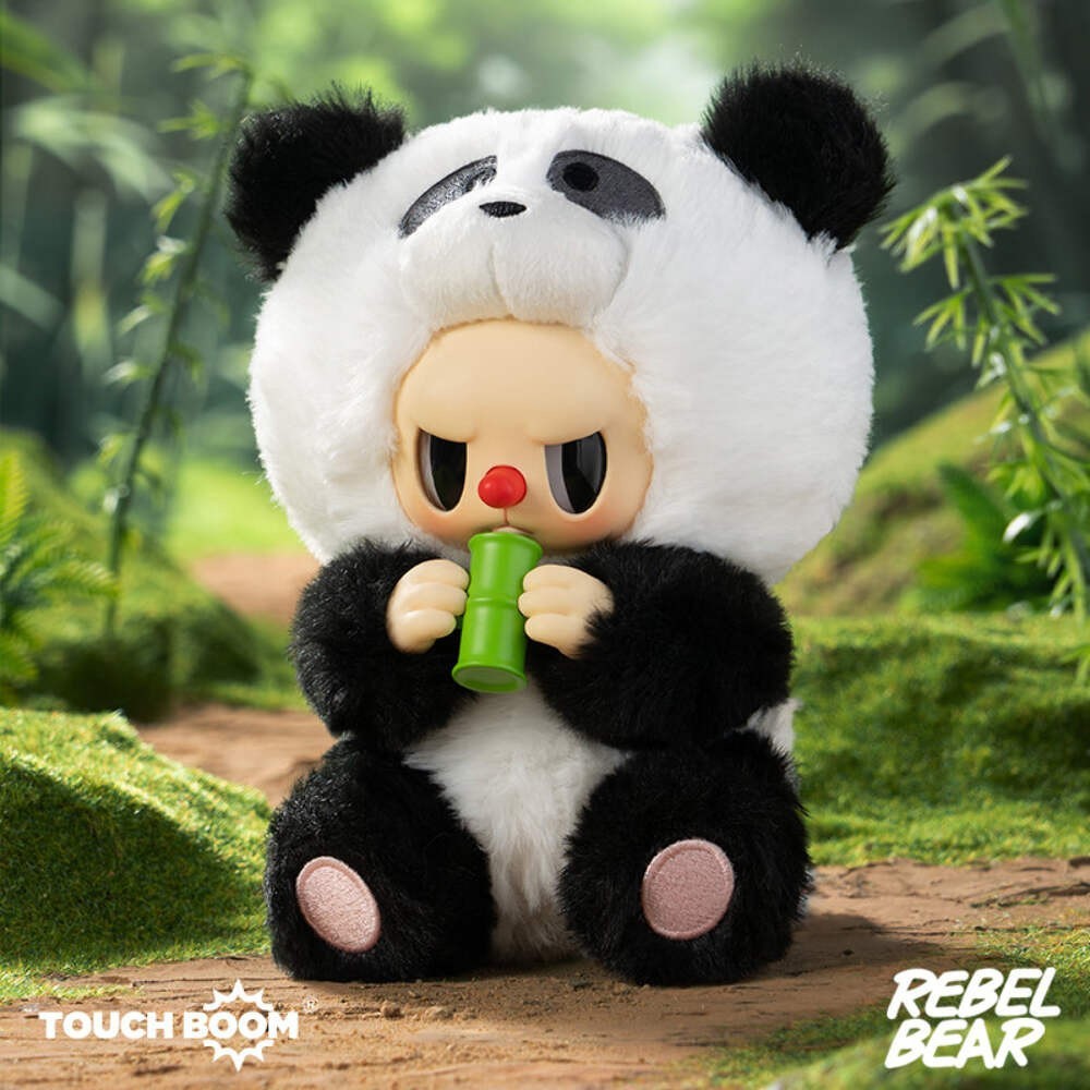 Touch Boom Rebel Bear Animal Series Vinyl Plush Blind Box