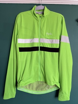 Rapha Brevet Trikot Herren Medium Merinowolle Langarm Grün Chartreuse 10316