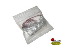 RC 1:10 Unbranded 3.75" Truck LED Light Bar Set Plastic Silver 1 New