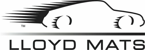 LLOYD Velourtex 3PC FLOOR MAT SET 2008 to 2010 Viper SRT-10 COUPE *Silver Logo - Picture 4 of 5