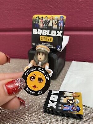 Roblox Celebrity Series 9 Mon Cheri Face Virtual Code And The Toy Black Box