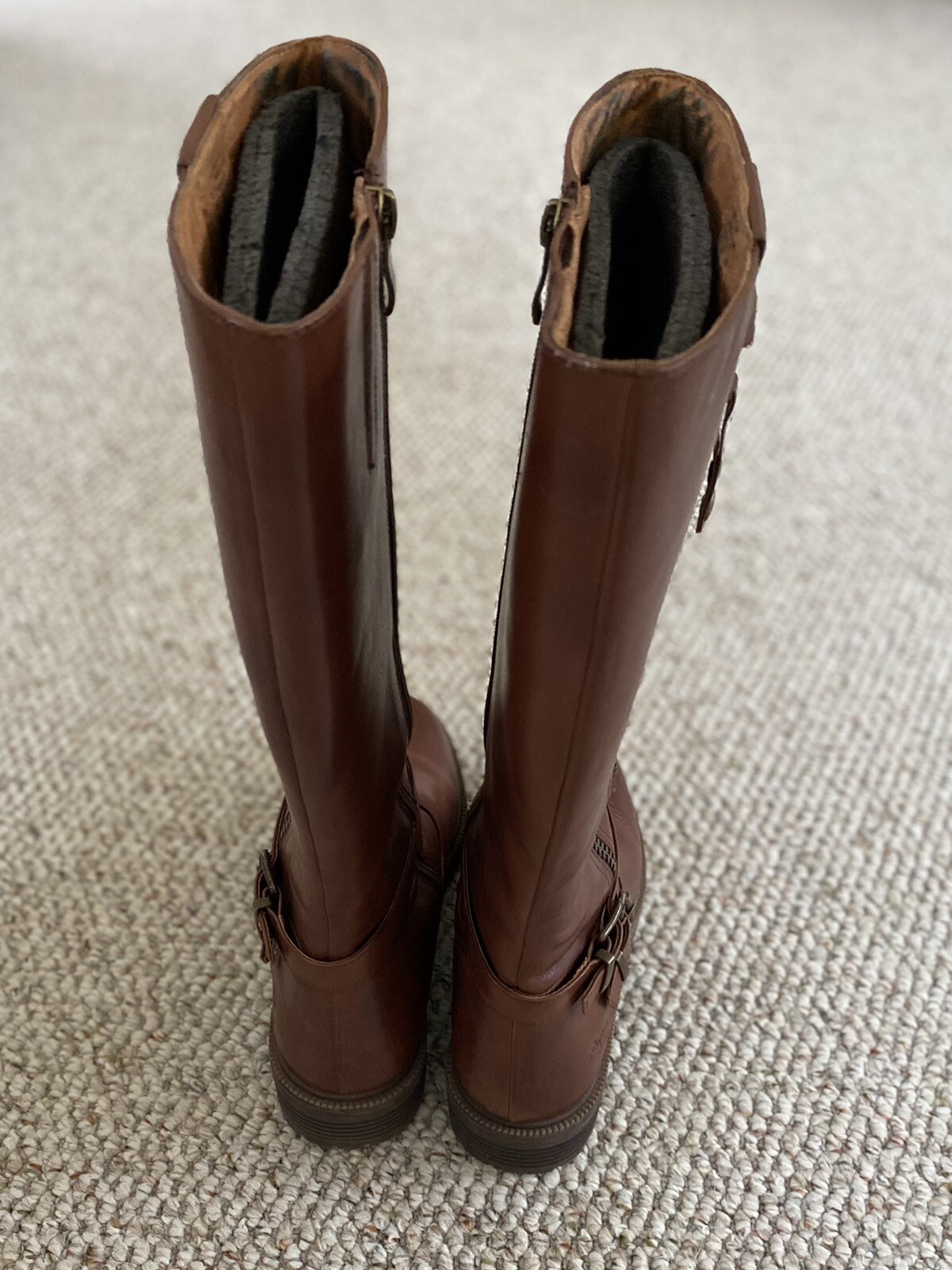 1.5 inch heel boots womens