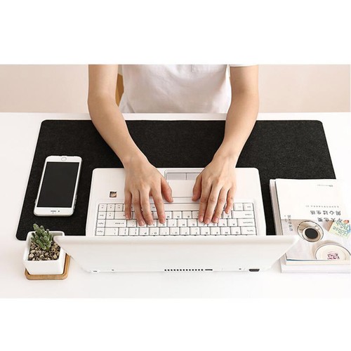 Large Computer Desk Mat Table Keyboard Gaming Mouse Pad Wool Felt Rug 60X30cm ☋ - Picture 7 of 20