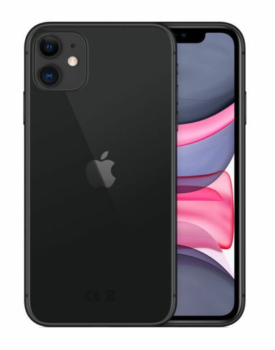 Apple iPhone 11 - 64GB - Black (Unlocked) A2221 (CDMA + GSM) - Picture 1 of 1