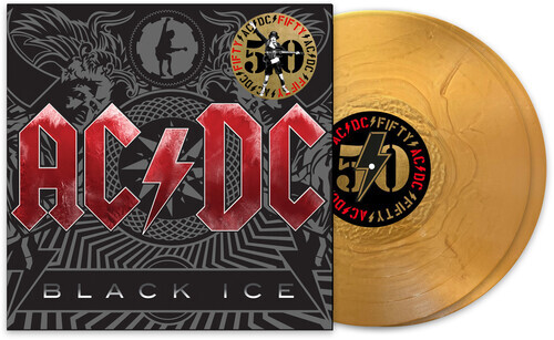 PRE-ORDER AC/DC - Black Ice (50th Anniversary) [New Vinyl LP] Colored ...