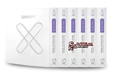6 Sets! D'Addario XSE1149, Electric XS Nickel Plated Steel, Medium, 11-49