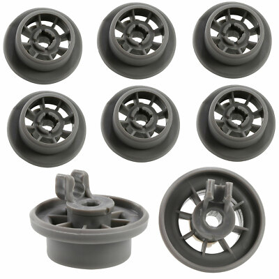 8 x Korbrollen Unterkorb Unten Rad Für BSH-Gruppe Bosch Siemens 165314 00165314