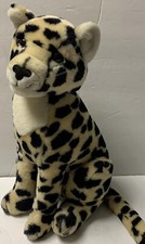 Dakin Fun Farm 15" Tall Firm Stuffed Plush Leopard Cheetah 1986 Vintage toy