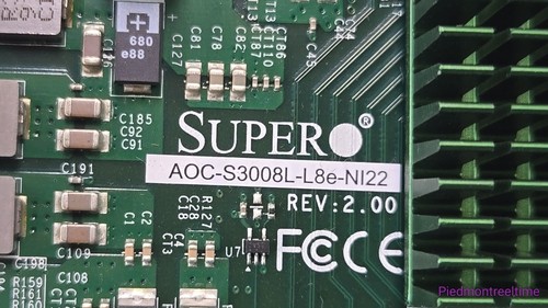 Supermicro AOC-S3008L-L8E SAS 8-Port 12Gb/s HBA Controller Card - Photo 4/5