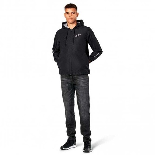 Alpinestars Men's Casual Jacket - Speeder Windbreaker - Black/Black - Picture 3 of 7