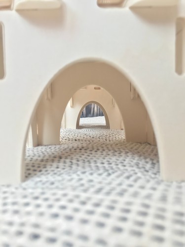Hamster Castle - Formaldehyde Free, Non Toxic, Wooden, Slot Together & Modular - Picture 9 of 11