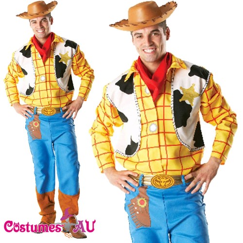 Licensed Mens Toy Story Woody Costume 