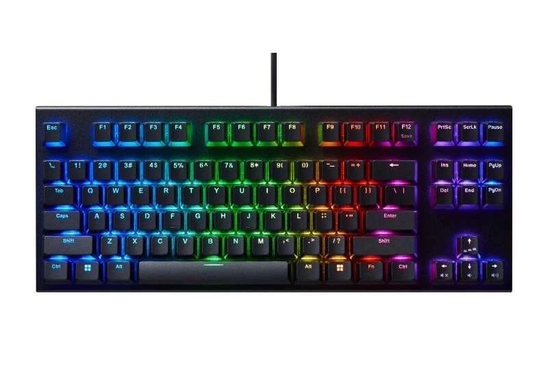 REALFORCE GX1 Keyboard 30g X1UD13 ENGLISH US LAYOUT Wired 87 Keys Black Topre