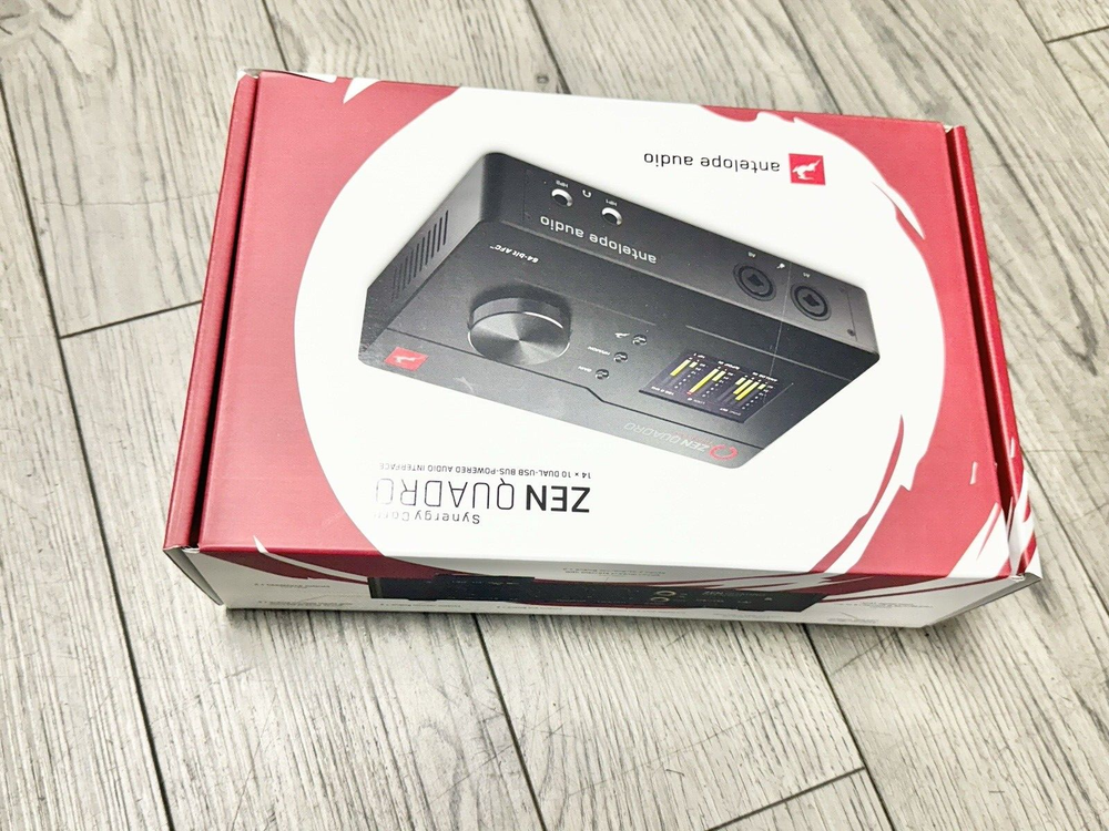 Antelope Audio - Zen Quadro SC 14x10 Dual USB-C Bus-Powered Audio Interface NEW