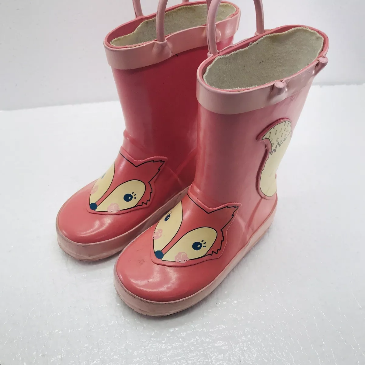 Womens pink best sale rain boots