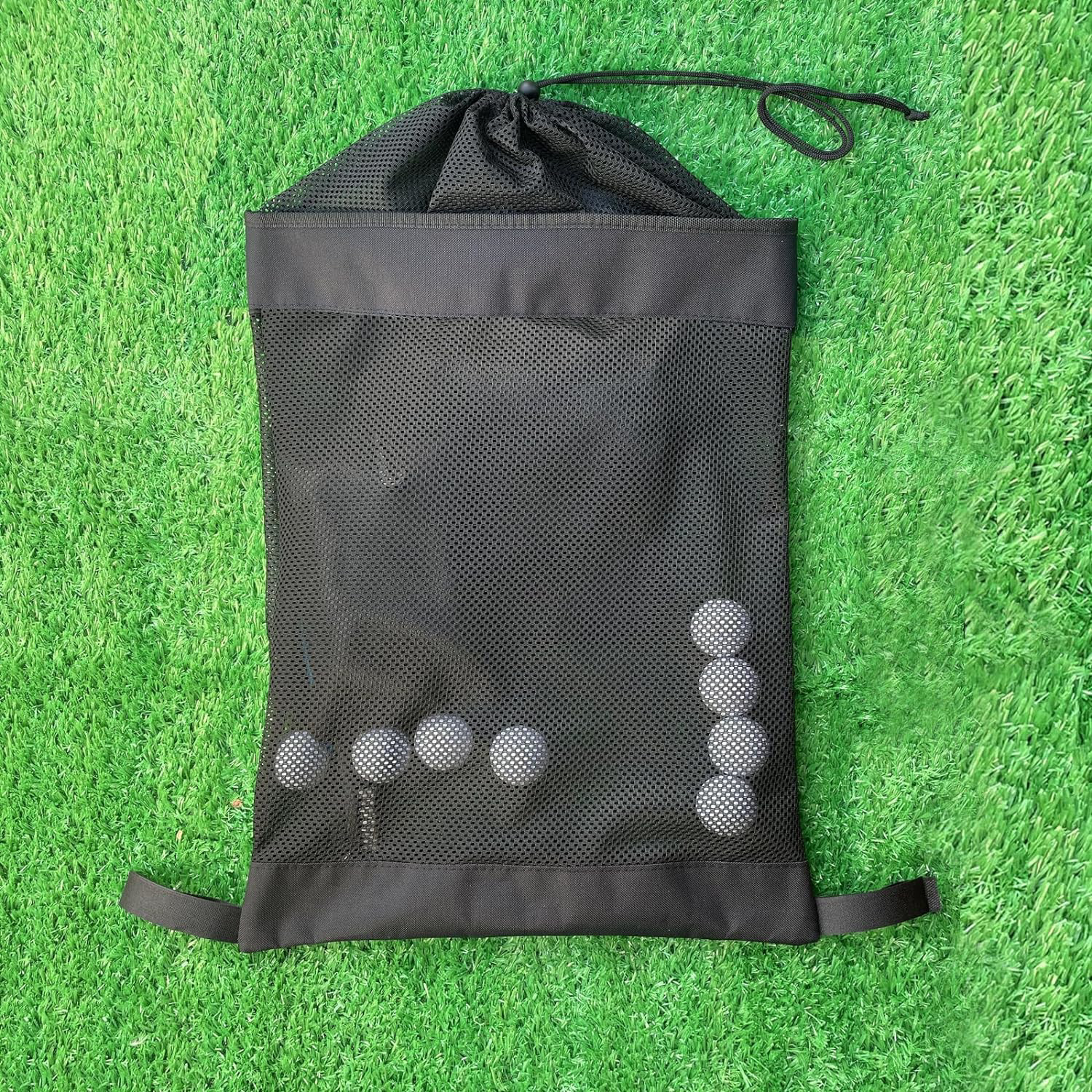 Golf Push Cart Storage Bag,Golf Cart Organizer, Mesh Closure Push Cart Net Mesh