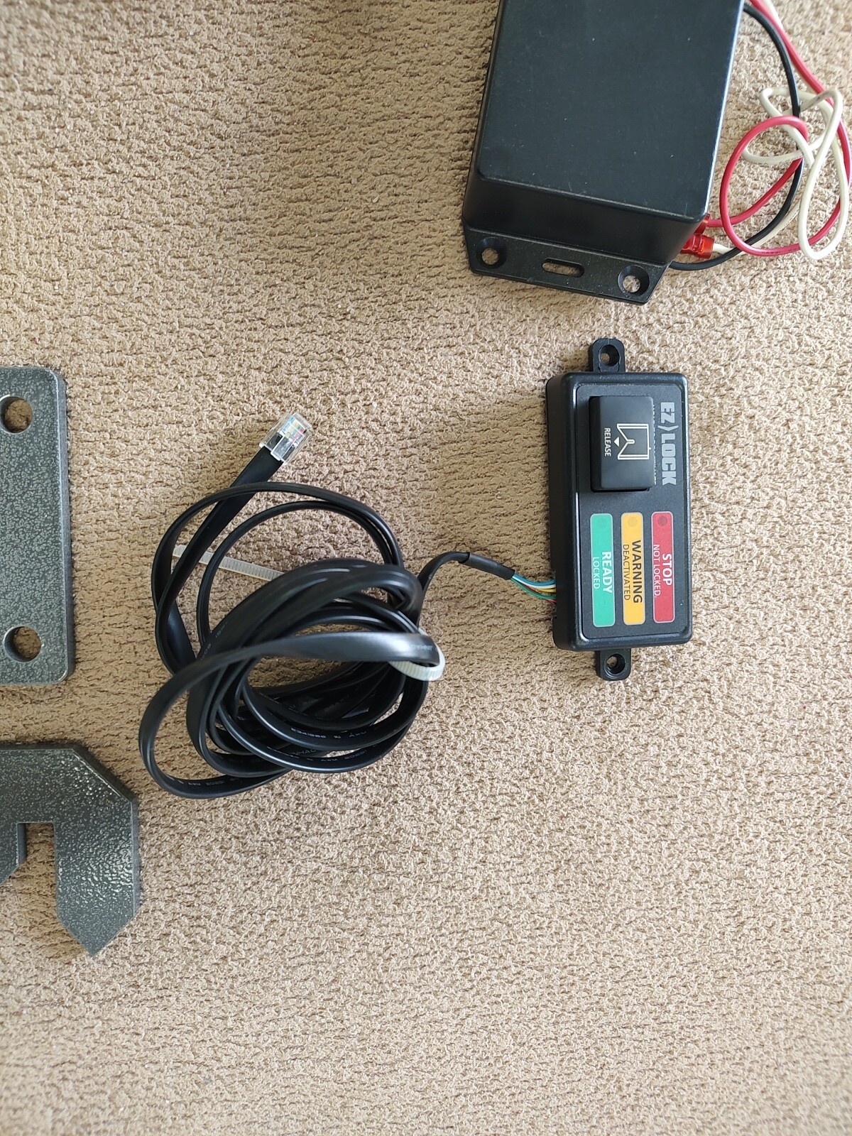 EZ Lock Wheelchair Securement System W/ Voice Warning System and Birds