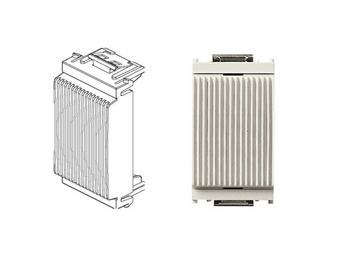 Vimar Idea Copriforo Grigio - 2 Pezzi Per Prese E Interruttori, Design Modulare E Moderno - Foto 4