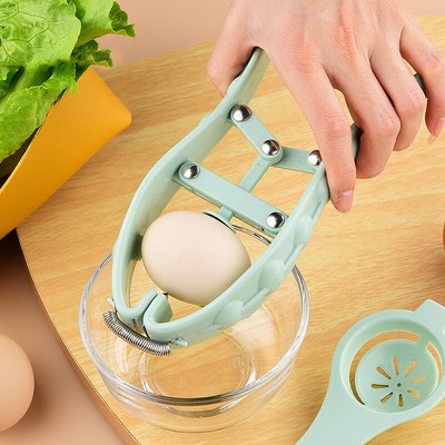 Creative Raw Egg Separator Egg Topper Cutter Shell Opener Quick Mouth Opener Egg