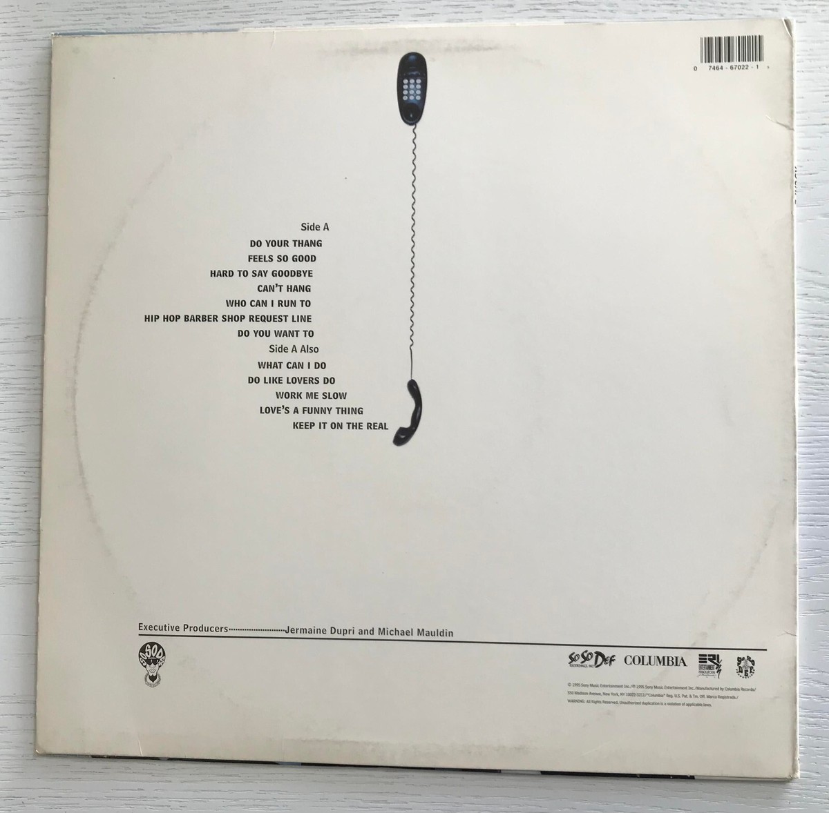 Xscape / Off The Hook 1995 US Original 2nd Album LP Columbia