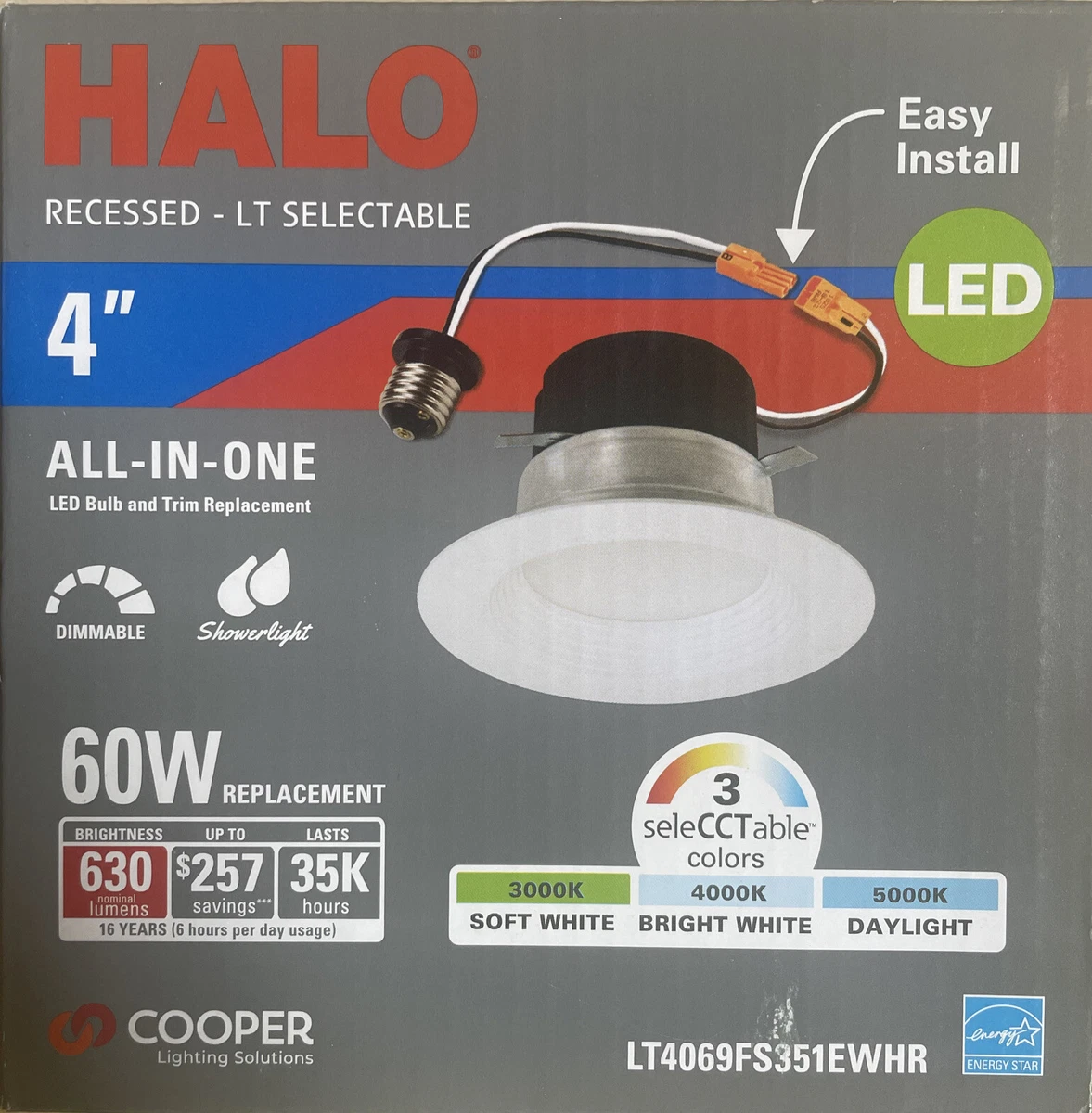 4 led clearance retrofit trim
