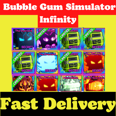 Roblox Bubble Gum Simulator Infinity Secret Pets - Fast Delivery & Cheap Game Codes 3 thumbnail image